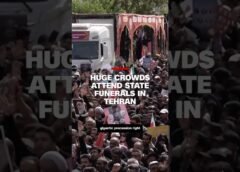 CNN reports from the huge crowds attending state funerals in Tehran