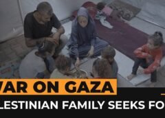 A day in the life of a Palestinian family seeking food in Gaza