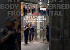 NYPD officer’s body transferred from hospital