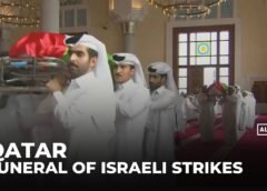 Qatar holds funeral for victims of Israeli attack amid regional solidarity